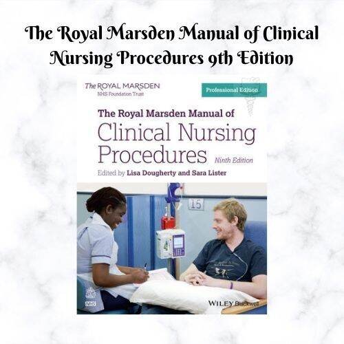 The Royal Marsden Manual Of Clinical Nursing Procedures 9th Edition ...