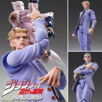 Action Figure จากการ์ตูนเรื่อง JoJos Bizarre Adventure Part IV Diamond Is Unbreakable โจโจ้ ล่าข้ามศตวรรษ 4 เพชรแท้ไม่มีวันสลาย Yoshikage Kira Second คิระ โยชิคาเงะ แอ็คชั่น ฟิกเกอร์ โมเดล Model Cartoon Anime Hobby Manga Gift อนิเมะ มังงะ ขยับได้