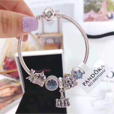 พร้อมส่ง Pandora_สร้อยข้อมือ 925 Fashion Boutique Bracelet ของขวัญวันเกิดให้แฟน