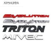 XSD สติกเกอร์ติดรถยนต์ดัดแปลงวิวัฒนาการ Triton MIVEC ABS,สติ๊กเกอร์ติดรถยนต์ด้านหลังสำหรับ Mitsubishi Outlander Eclipse EVO Galant ASX L200รูปลอกตรารถยนต์หลังรถยนต์