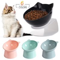 Cat Bowl High Foot Dog Bowl Neck Protector Cat Pet Food Water Bowl Anti-tip Binaural Pet Feeding Cat Accessorie Pet Dessert Bowl