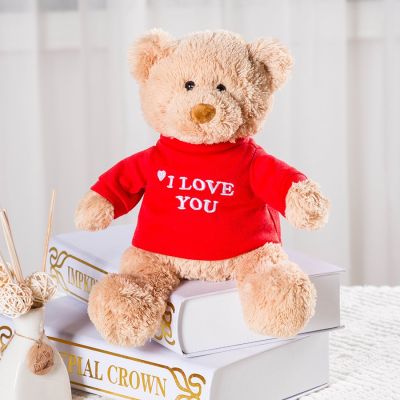 【CC】 Message Stuffed Animals I You with Removable for Kids 11