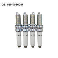 4-6 pcs Iridium Spark Plug OE# 06M905606F For Audi RS4 A4 RS5 A5 S6 A6L A7 A8L Q7 Q8 Porsche 3.0T car accessories