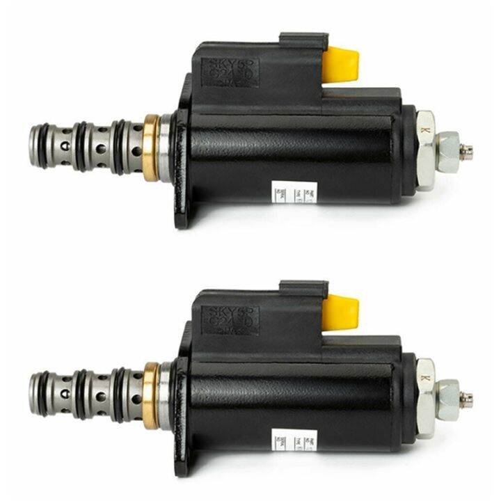 2x-121-1491-excavator-rotary-solenoid-valve-for-caterpillar-e320b-c-d-315c-325c-1211491-kwe5k-31-g24da30-cat