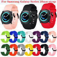 สาย20มม. สำหรับนาฬิกา Samsung Galaxy Watch,42มม. 3 41มม. 5/5สายข้อมือสำหรับเปลี่ยนสายรัดข้อมือซิลิโคนสำหรับเล่นกีฬา Pro S2เกียร์สำหรับ Huami Amazfit Bip U S GTS 2e 2 3 4 MINI