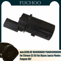 เซ็นเซอร์วัดระยะจอดรถหลังอุปกรณ์เสริมรถยนต์ PDC สำหรับ Citroen C3 C8 Fiat Ulysse Lancia Phedra Peugeot 807 6590.09 9640968680