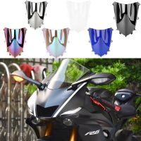 กระจกหน้ากระจกรถจักรยานยนต์ใหม่สำหรับ Yamaha YZF600 R6 2017 2018 2019 2020 2021 2022 2023