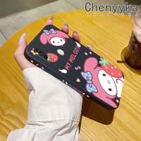 เคส Chenyyka สำหรับ OPPO A31 A8 2020เคสการ์ตูนของฉันเมโลดี้เคสโทรศัพท์ดีไซน์ใหม่บางสร้างสรรค์ป้องกันขอบสี่เหลี่ยมเคสนิ่มเคสปลอกซิลิโคนกันกระแทก