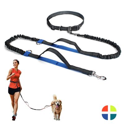 Dog Running Leashes Hands Freely Jogging Pull Lead Dog Accessories Leash For Large Dogs Traction Rope Pet Dog Supplies