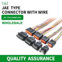 1/5/20 sets JAE type automotive waterproof connector MX23A12SF1 MX23A26NF1 PCB board end wiring harness plug pin end