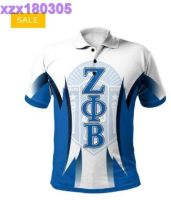 ZETA PHI BETA SORORITY LIMITED VERSION 3D POLO SHIRT