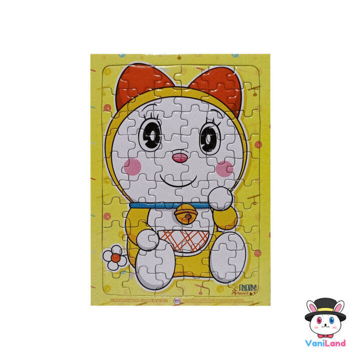 ตัวต่อจิ๊กซอว์โดราเอมอน-ขนาด-s-สินค้าลิขสิทธิ์-wanna-doraemon-jigsaw-puzzle-vaniland