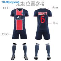 ☏❅┇ shyysm Neymar jersey season big Paris Saint-Germain Messi Mbappe printing football uniform set custom