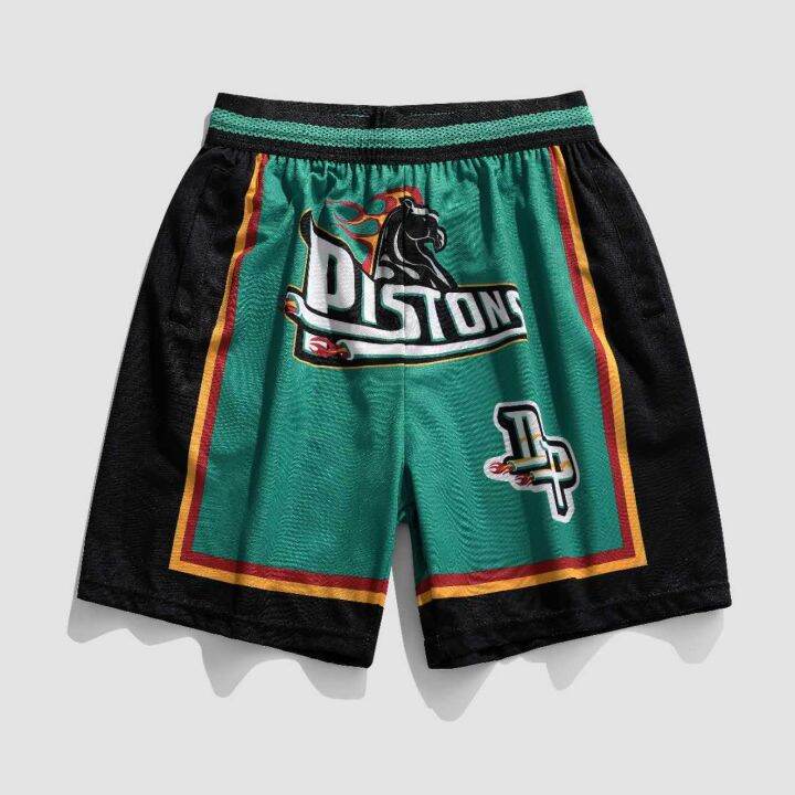 pistons high quality men's basketball jersey shorts Lazada PH