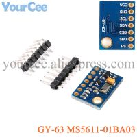 GY-63 MS5611-01BA03 โมดูลเซ็นเซอร์ความสูงบรรยากาศ IIC / SPI การสื่อสาร MS5611 เซ็นเซอร์ความดันสําหรับ Arduino