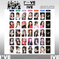 IVE อัลบั้มใหม่《 I Ive 》การ์ดรูปภาพ1st IVE อัลบั้มเต็ม Yujin Gaeul Rei Liz Leeseo Wonyoung การ์ดรูปภาพ5ชุดต่อชุด