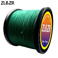 ZL amp;ZR 8 Strands Fishing Lure Line 500M Power Multifilament 100 PE Durable Wire Carp Super Strong Woven Thread Tackle