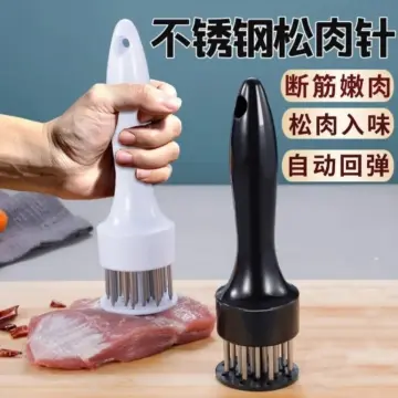 Steak Pork Chop Hammer Quickly Loosen Meat Needles Stainless Steel Meat  Tenderizer Practical Meat Hhammer Kitchen Accessories