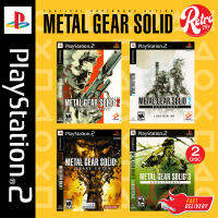 ? แผ่นเกมส์ PS2 ? Metal Gear Solid ⚔️ PlayStation 2