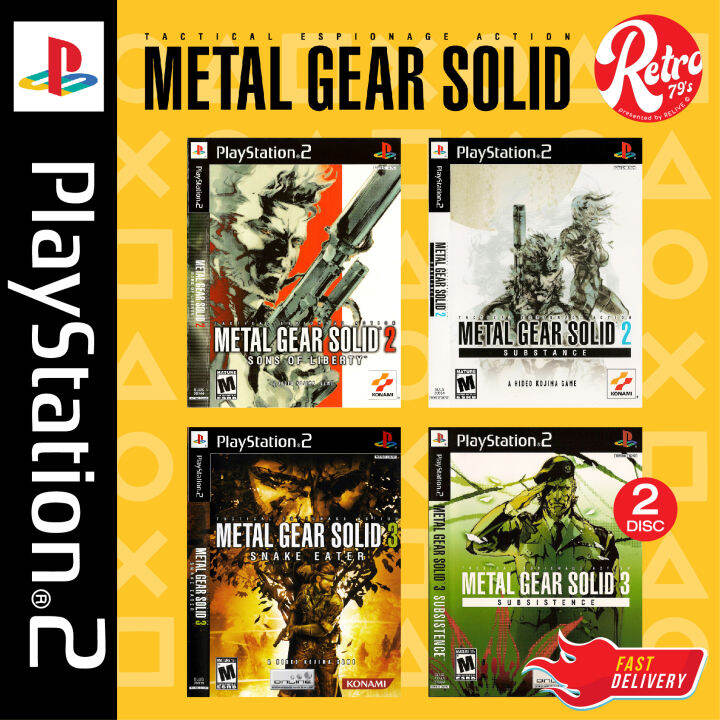 playstation 2 metal gear solid 3