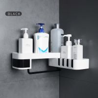 【HOT】✳  Organizer Shelf Shampoo Rack Wall Mounted Items Accessories