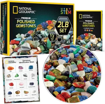  NATIONAL GEOGRAPHIC Birthstone Dig Kit - Science Kit with 12  Genuine Birthstones, Includes a Real Diamond, Ruby, Sapphire, Pearl, &  More, Gemstones and Crystals, Rock Collection ( Exclusive) : Toys &  Games