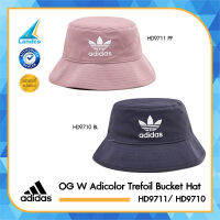 Adidas Collection หมวก หมวกบัคเก็ต หมวกสำหรับผู้หญิง OG W Adicolor Trefoil Bucket Hat HD9711 PP/ HD9710 BL (1100)