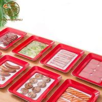 Creative Food Preservation Tray Stackable Food Fresh Storage Magic Elastic Reusable Vegetables Fresh Keeping Container Organizer
