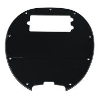 KAISH Bass Pickguard MusicMan Stingray MM4 Scratch plate for Music Man MM2 4 String Guitar Parts Black 3 Ply