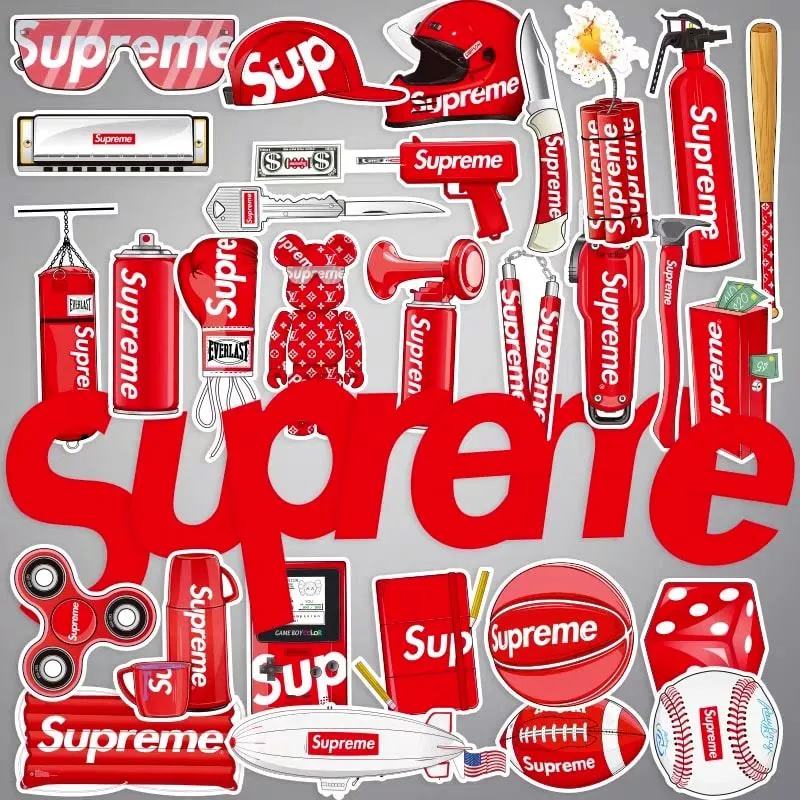 supreme luggage stickers #supreme  Supreme sticker, Supreme skateboard,  Supreme