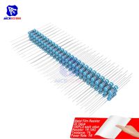 100PCS/Lot Metal Film Resistor 1 1W 1R-1MΩ 1R 4.7R 10R 100R 220R 1K 2.2K 4.7K 6.8K 10K 22K 47K 100K 470K 1MΩ Ohm Resistance