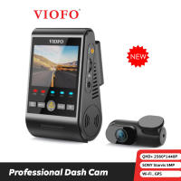 [พร้อมส่ง] VIOFO A229 Duo GPS กล้องติดรถหน้าหลัง Sony Starvis Sensor กล้องหน้า 2K หลัง 2K WIFI GPS