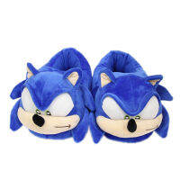 รองเท้าผ้าฝ้าย Sonic Mouse Hedgehog รองเท้าแตะลายการ์ตูนตุ๊กตา ~