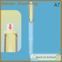 Behoo ปากกาอเนกประสงค์ปากกาหมึกซึมเขียนตัวอักษรแบบกดขนาด0.38มม. อุปกรณ์การเรียนสำนักงานเครื่องเขียนสำนักงาน