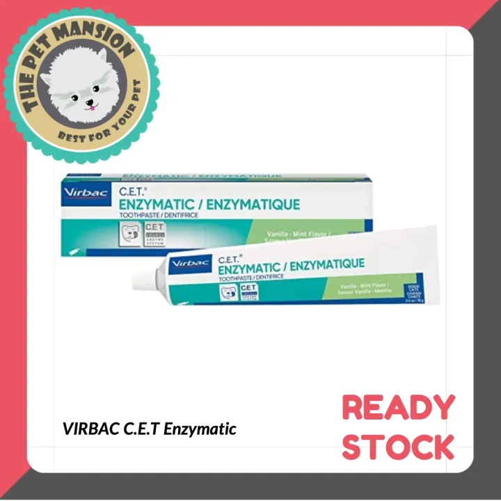 VIRBAC C.E.T Enzymatic Toothpaste for Dogs and Cats Vanilla Mint