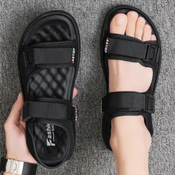 Two strap rubber online sandals