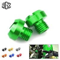 3pcs M10x1.25 For Kawasaki Z650 Z750 Z800 Z900 Z1000 Mirrors Hole Plug Screws Motorcycle CNC Caps Mount Bolts Cover Accessories