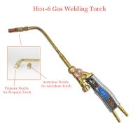 Gas Welding Torch H01-6 Oxygen Propane Acetylene Natural Gas For 2-6Mm Steel Copper Aluminum Silver Solde Brazing Torch