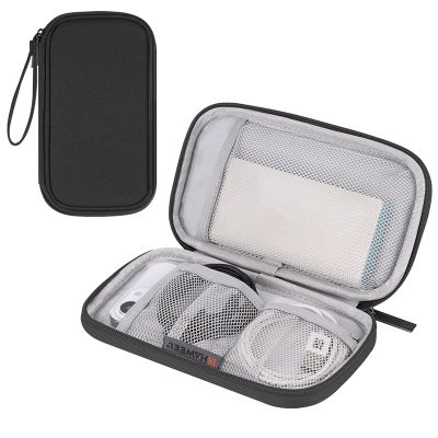 HAWEEL Digital Storage Bag USB Data Cable Organizer Earphone Wire Bag Pen Travel Kit Case Pouch Accessories