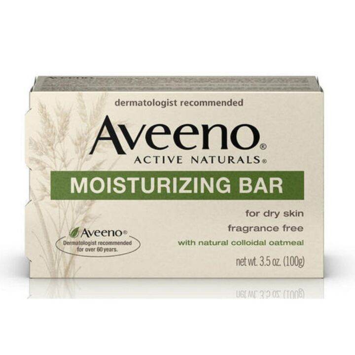 Aveeno Active Naturals Moisturizing Bar Soap 100g 