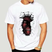 Attack On Titan t shirt men fashion male boy t-shirt Young tee white tshirt  K9IP