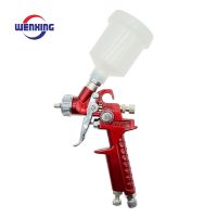 卍✌ WENXING 0.5/0.8/1.0mm Nozzle H-2000 Professional HVLP Mini Paint Spray Gun Airbrush For Painting Car Aerograph Pneumatic Gun