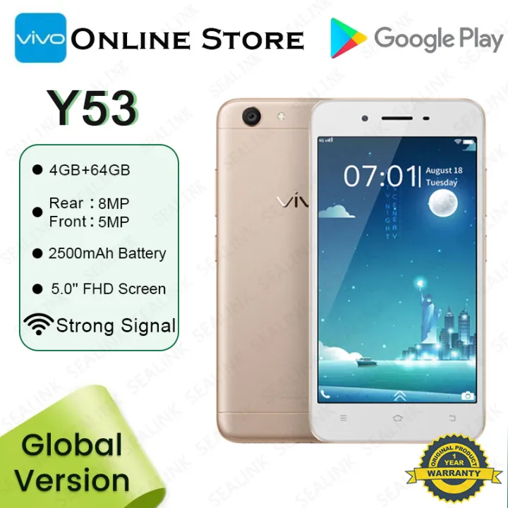 Vivo Y55 Original 5G Cellpone Smartphone 2023 | 4GB+64GB| 13MP Dual AI