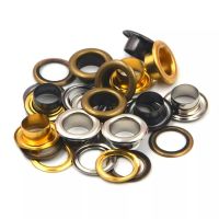 100Pcs Mix Color Hole Metal Eyelets With Grommets For Leathercraft DIY Bag Tags Shoes Belt Cap Clothes Scrapbooking Accessories  Pliers