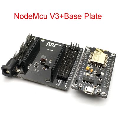 【Limited edition】 NodeMcu V3 Lua Wireless WIFI โมดูล Connector Development Board + แผ่นฐาน USB Repalce ESP8266 CH340