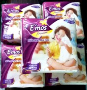 CHÍNH HÃNG-LOẠI NHỎ -Combo 5 gói khăn giấy ăn cao cấp Emos Premium gói 100