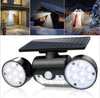 【สหรัฐอเมริกา Stock 】30LED Solarlampe Solarleuchte Außen Solarstrahler Mit Bewegungsmelder Licht