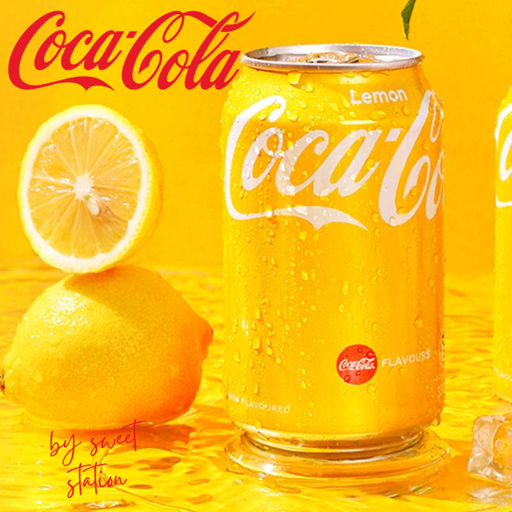 💥แพ็กสุดค้ม💥Coke Lemon โค้กเลมอน นำเข้าจากฮ่องกง (330ml./กระป๋อง) ของ ...