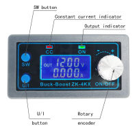 ZK-4KX DC DC Buck Boost Converter CC CV 0.5-30V 4A 5V 6V 12V 24V โมดูลปรับควบคุมห้องปฏิบัติการแหล่งจ่ายไฟ