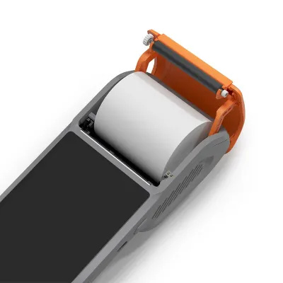 หน้าจอสัมผัสเทอร์มินัลเครื่องพิมพ์ POS PDA แบบมือถือแอนดรอยด์11ไร้สาย Wifi BT 4G บาร์โค้ดในตัวเครื่องสแกนคิวอาร์ W/เครื่องอ่านบัตร NFC